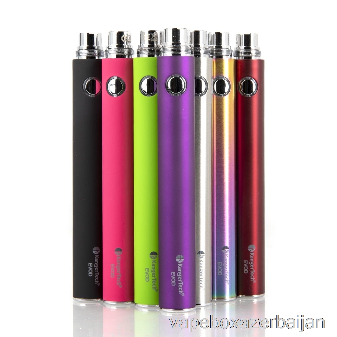 Vape Box Azerbaijan Kanger EVOD-VV 1300mAh / 1600mAh Battery [VV] 1300mAh - Black